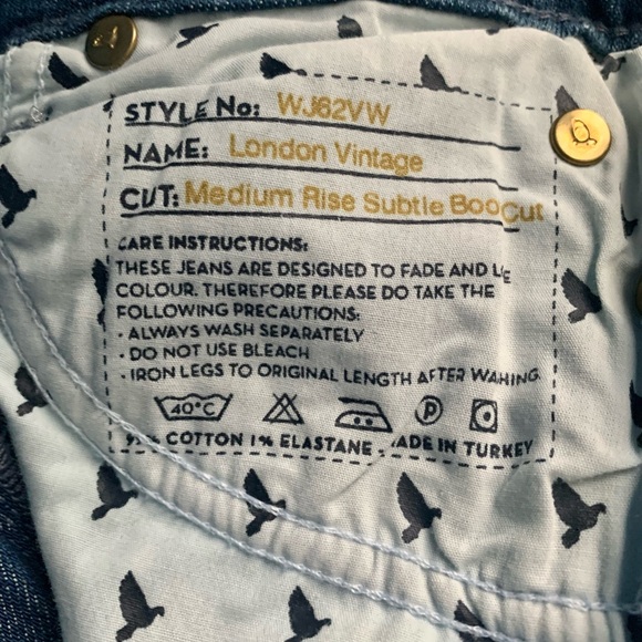 MiH Jeans London Vintage Jeans NWT Size 28 - Picture 8 of 9